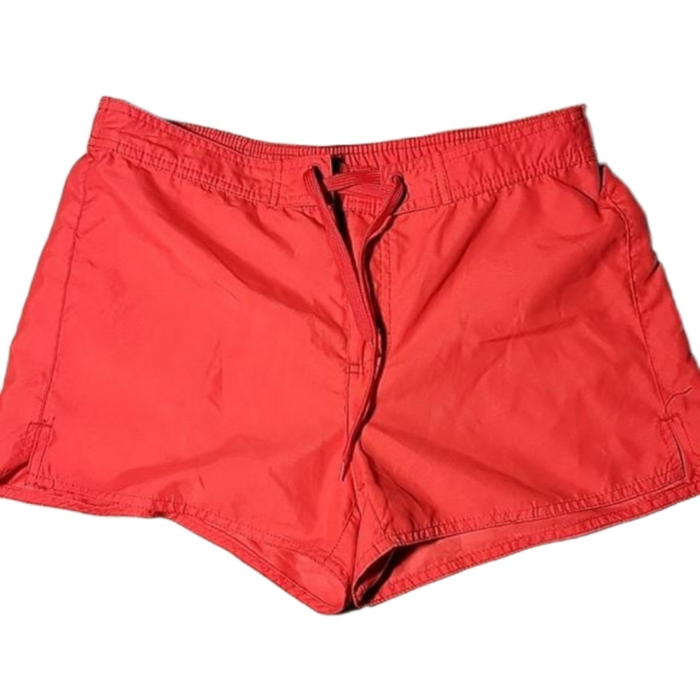 Red Basic Editions Swim/Board Shorts Size 8 NWT